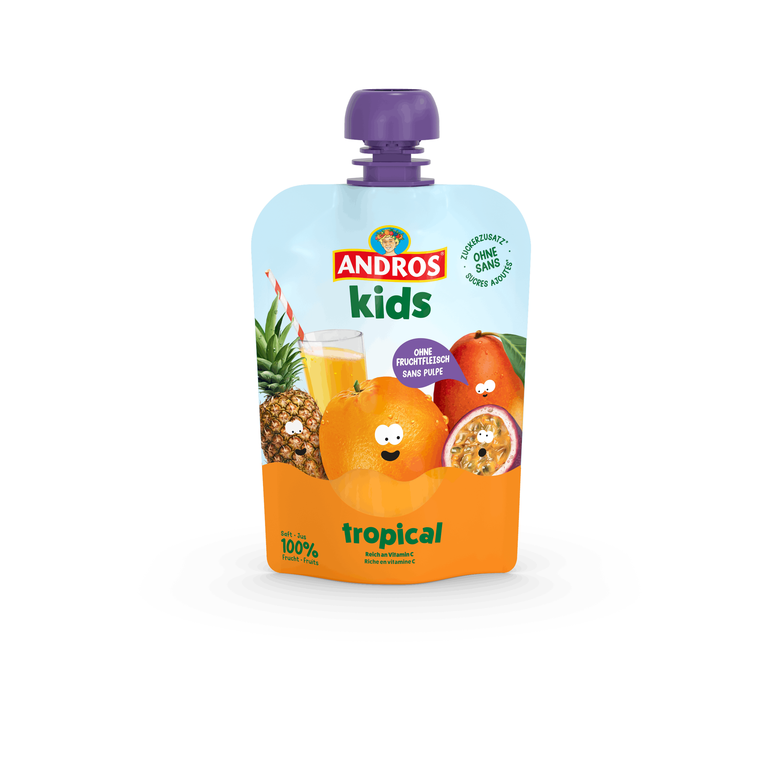 Andros Kids Jus Tropical pour enfants
